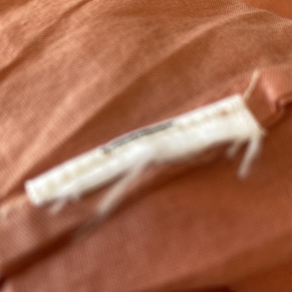 Lucky Brand Pink Lacey Ruffled Tiered Boho Peasant Dress Size Small - Picture 12 of 15